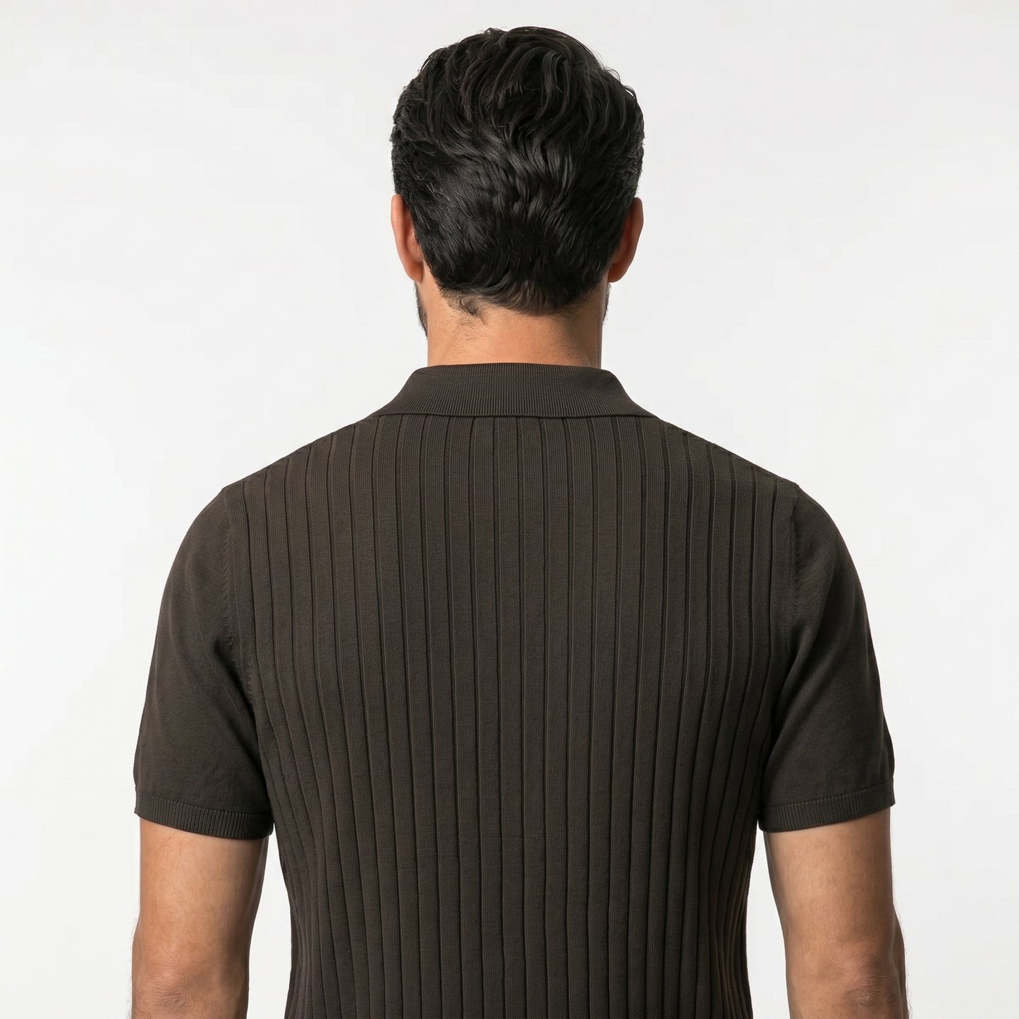 SILK POLO SHIRT