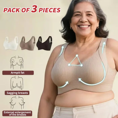 🔥Super Firming Wire-Free Push Up Bra All-Day Comfort No More Sagging