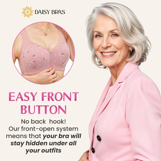 LAST DAY OFF - Comfortable & Convenient Front Button Bra