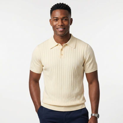SILK POLO SHIRT