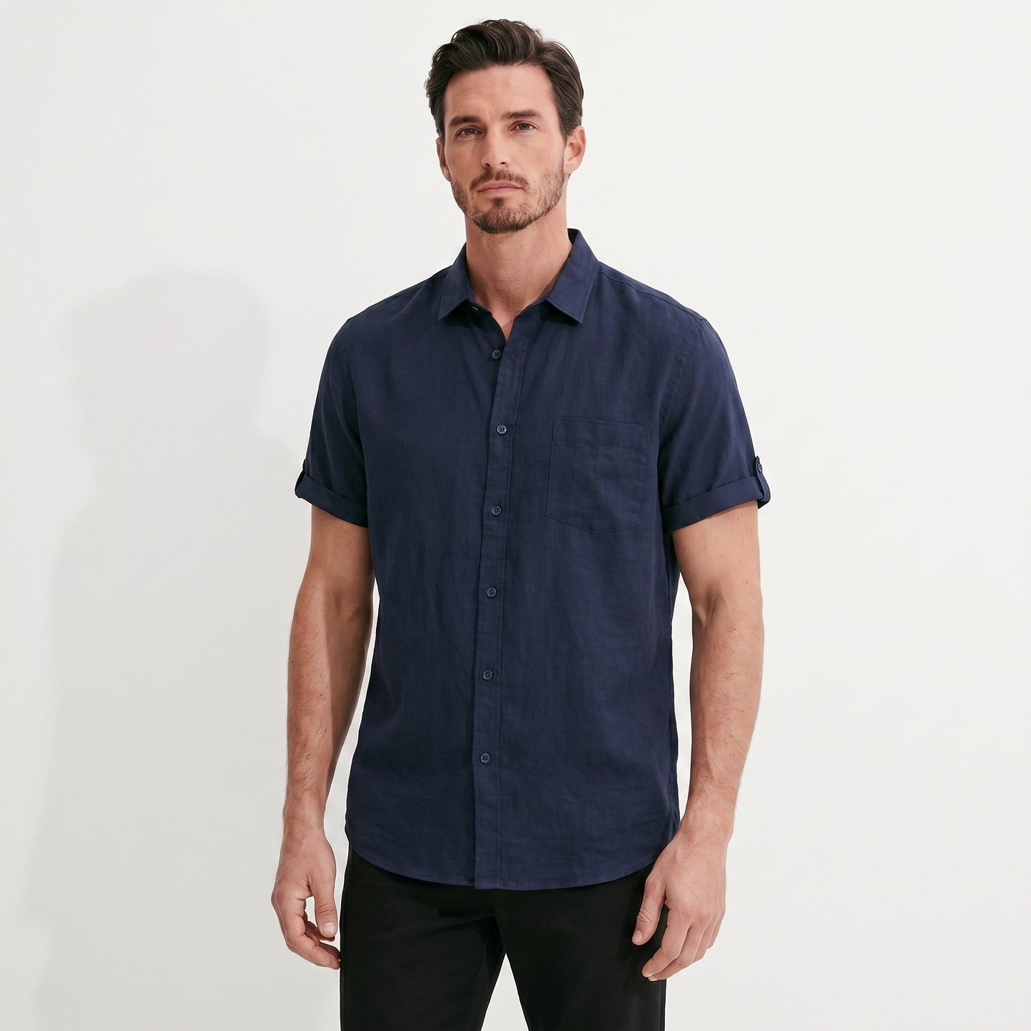 Linen Polo Shirt