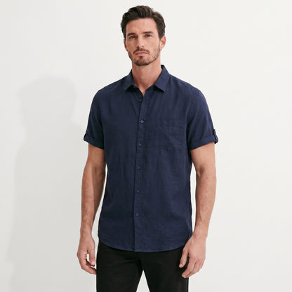 Linen Polo Shirt