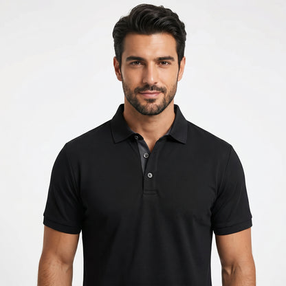 Polyester polo shirt