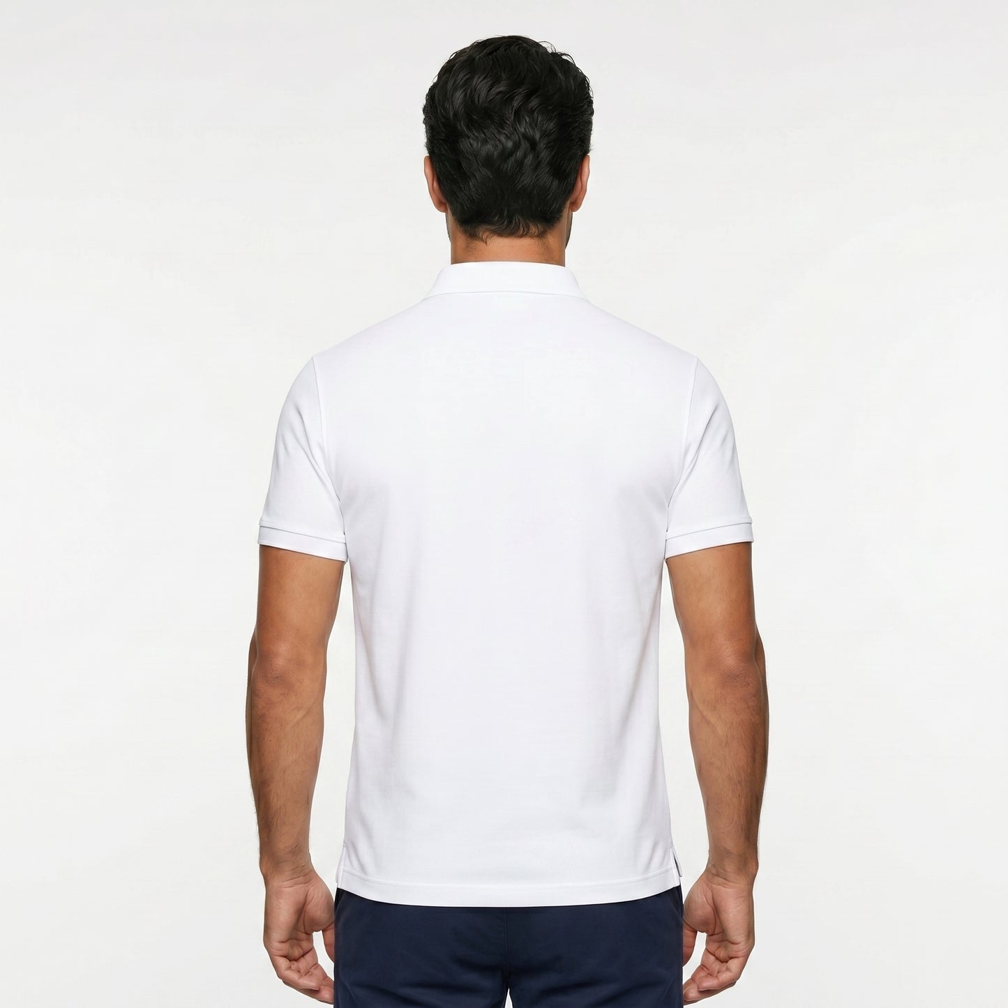 Polyester polo shirt