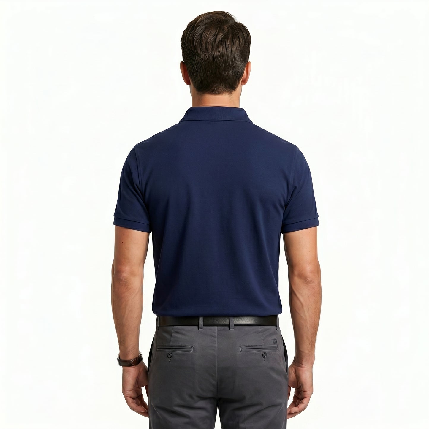 Polyester polo shirt
