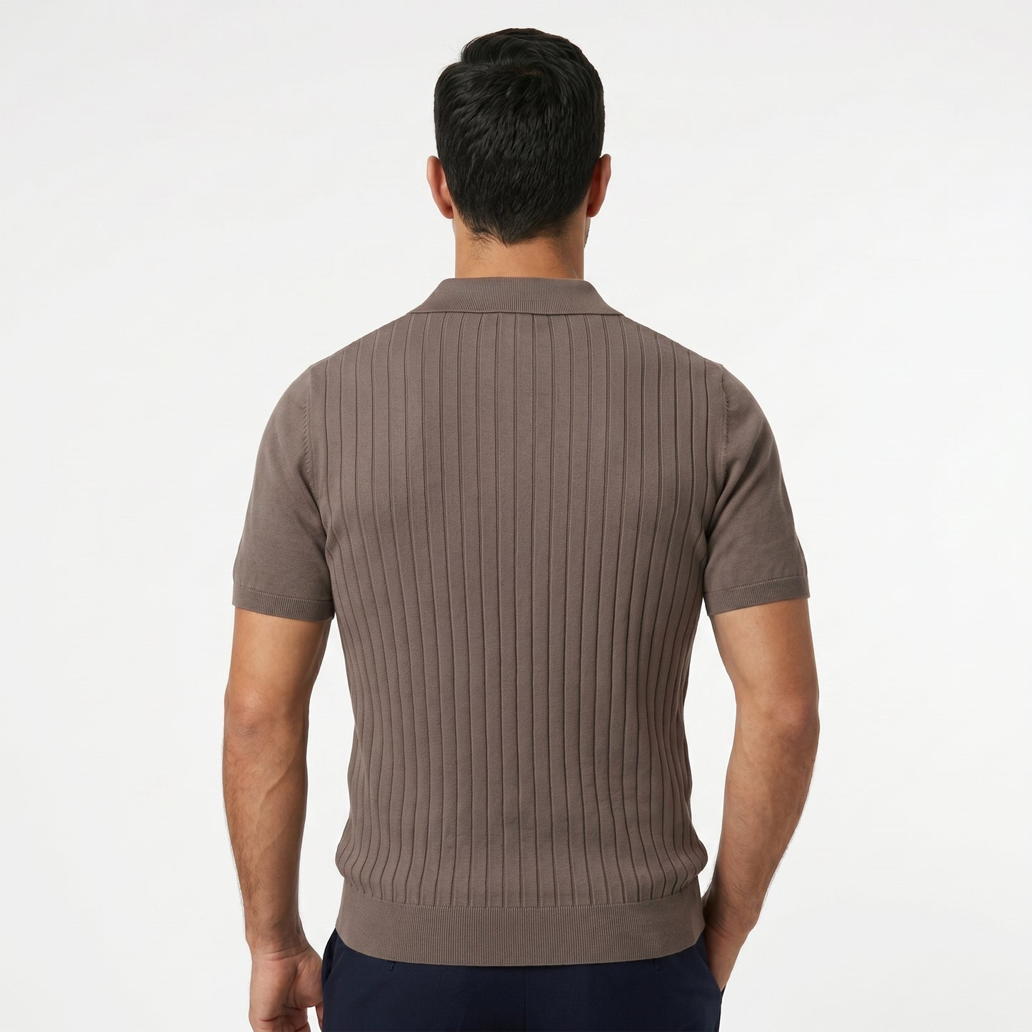 SILK POLO SHIRT