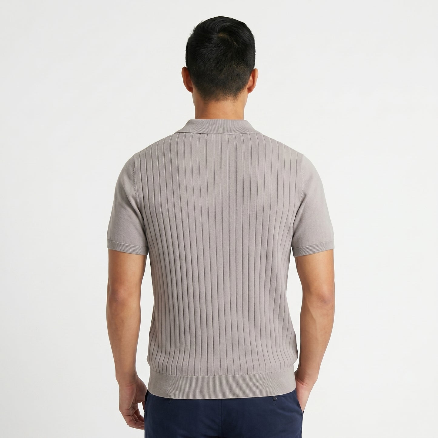 SILK POLO SHIRT