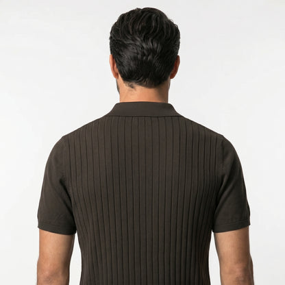 SILK POLO SHIRT
