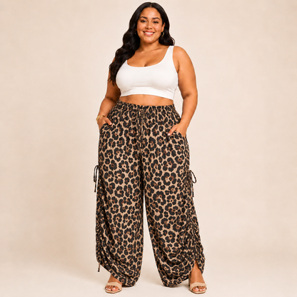 Relaxed Comfort Pants™ — High Waist Wide Leg Pants with Pockets