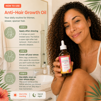Lusensix™ Anti-Hair Growth Oil