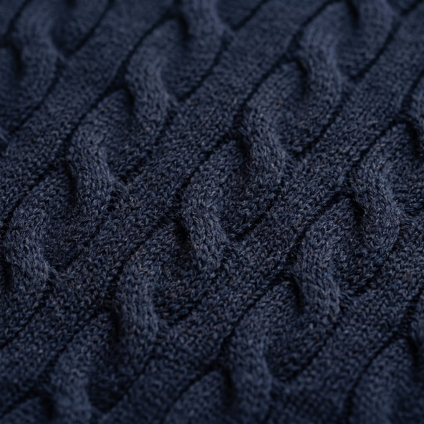 Cable Knit Polo