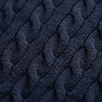 Cable Knit Polo