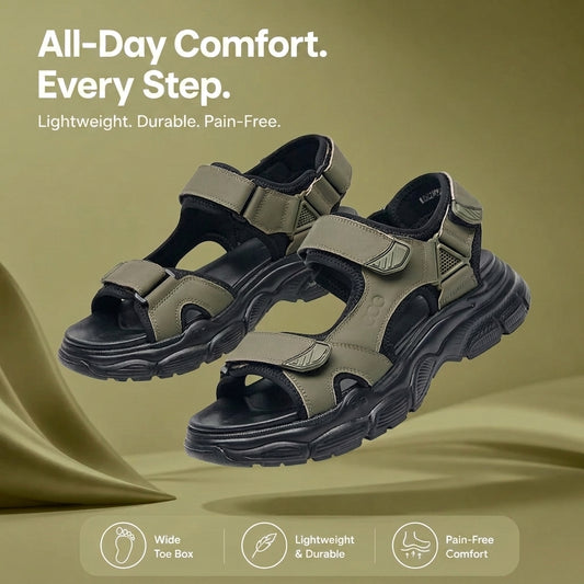 Lusensix TrailFusion — Cushioned comfort meets rugged grip.