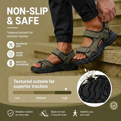 Lusensix TrailFusion — Cushioned comfort meets rugged grip.