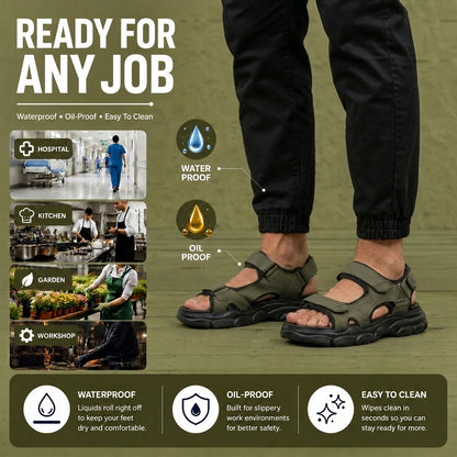 Lusensix TrailFusion — Cushioned comfort meets rugged grip.