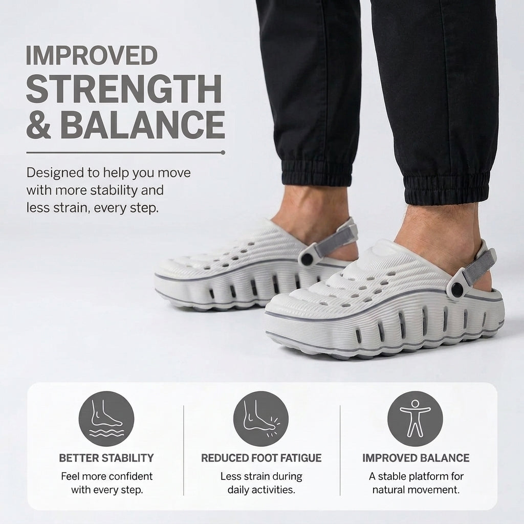 LUSENSIX™  Cloud Walk Men's Clogs