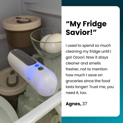 Oroozi® Keep Your Fridge Fresh, Clean, and Odor-Free