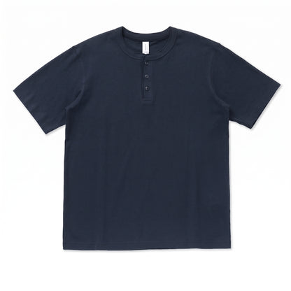 Henley Cotton T-Shirt