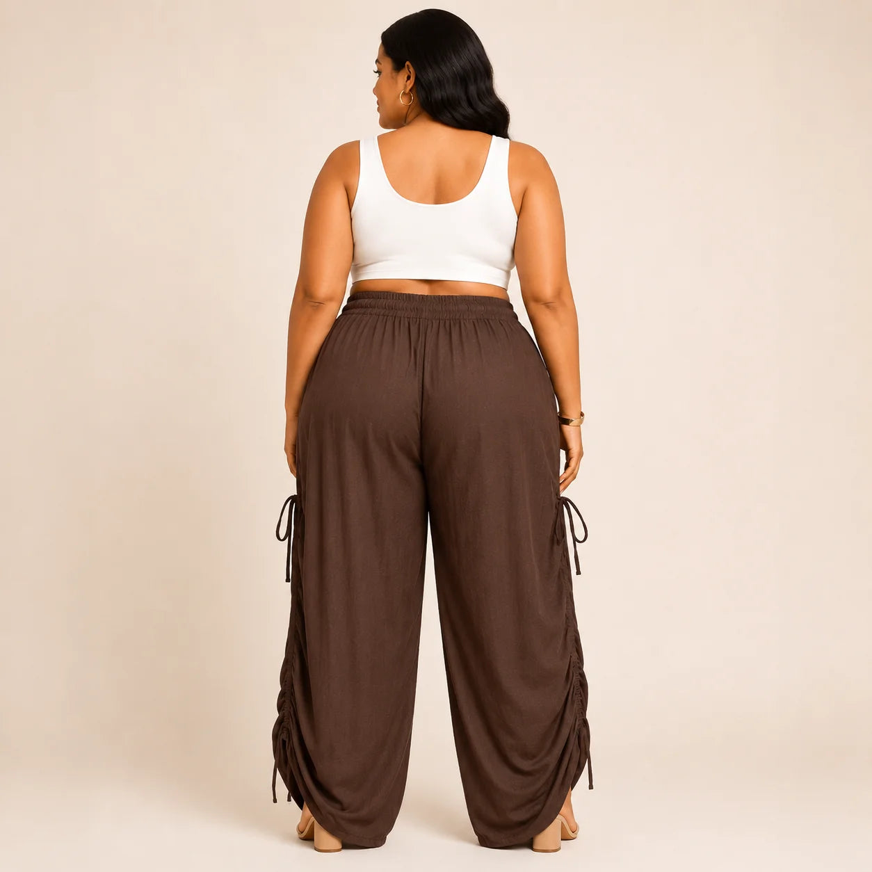 Relaxed Comfort Pants™ — High Waist Wide Leg Pants with Pockets