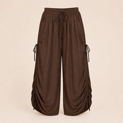 Relaxed Comfort Pants™ — High Waist Wide Leg Pants with Pockets