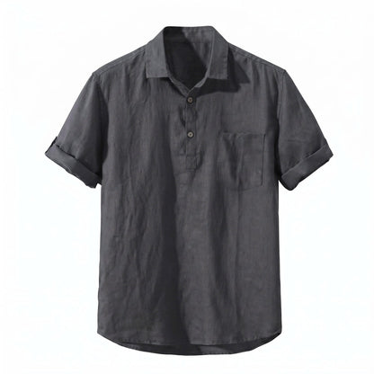 Linen Polo Shirt